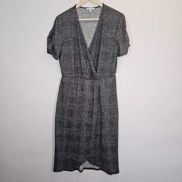 Maurices Plaid Wrap Skirt Midi Dress Size Medium - Picture 2 of 7